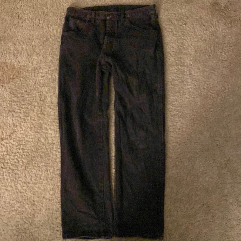 rustler black jeans